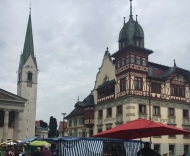 Markt in der Stadt Dornbirn